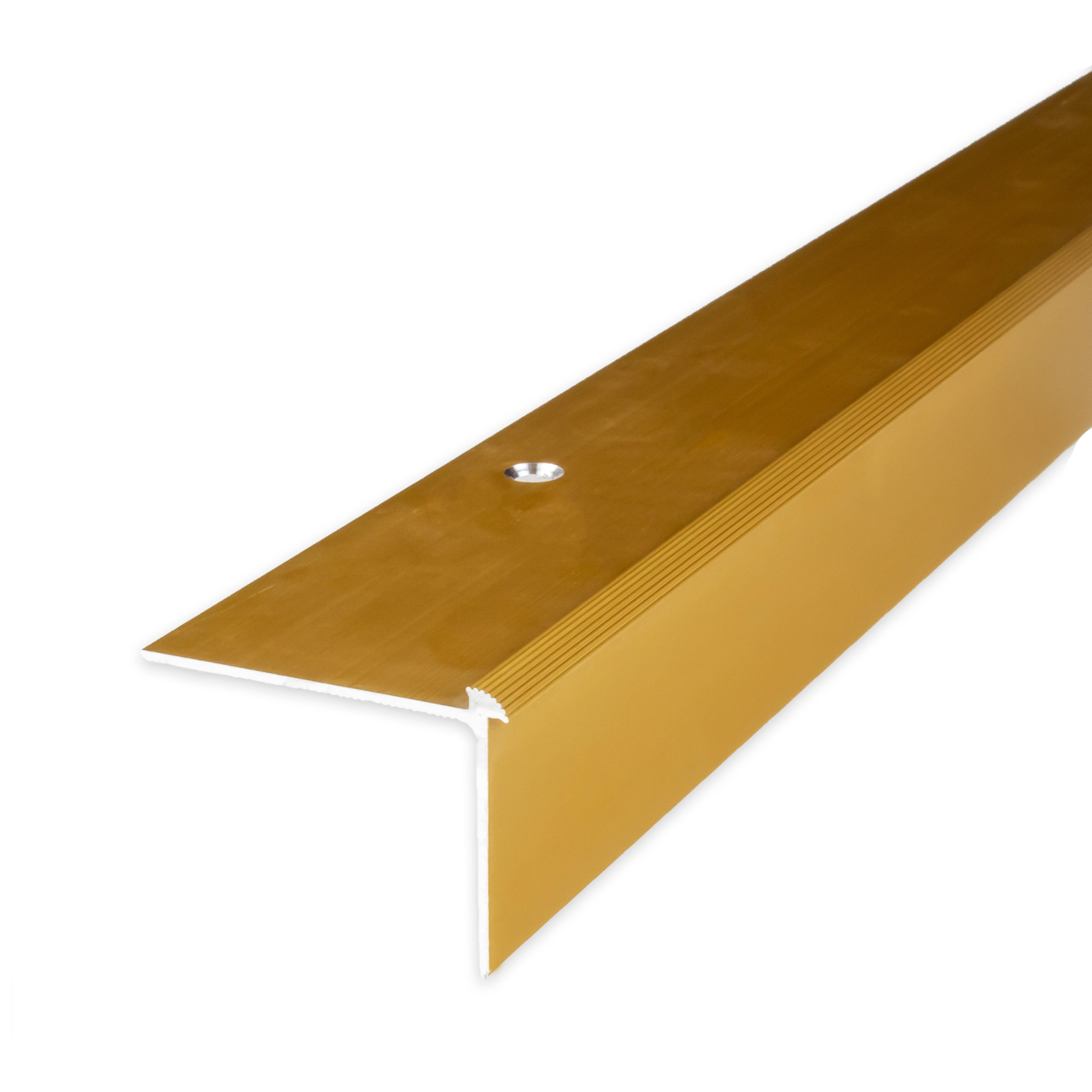 PROVISTON Profil nez de marche Profilé d'angle en aluminium 40x30x1000mm Argent - 6