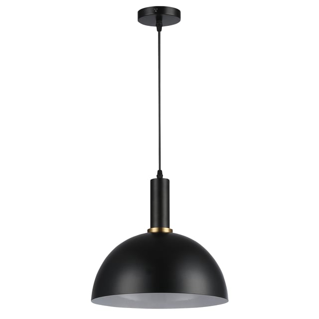Lampa wisząca sufitowa Koko 1-punktowa E27 125 cm IP20 loft czarna MasterLED