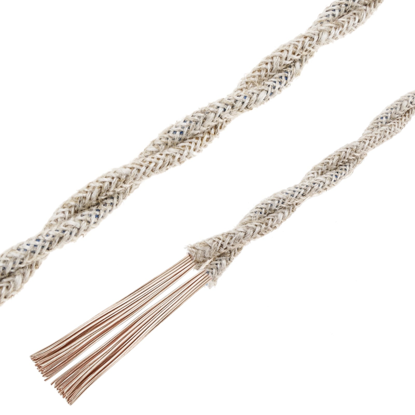 2 Core 3 Core Filo Elettrico Vintage Corda Di Canapa Cavo Intrecciato Cavo Intrecciato Flessibile Retro Lampada A Sospensione Edison Lampadina Cavo Lampada - Foto 8