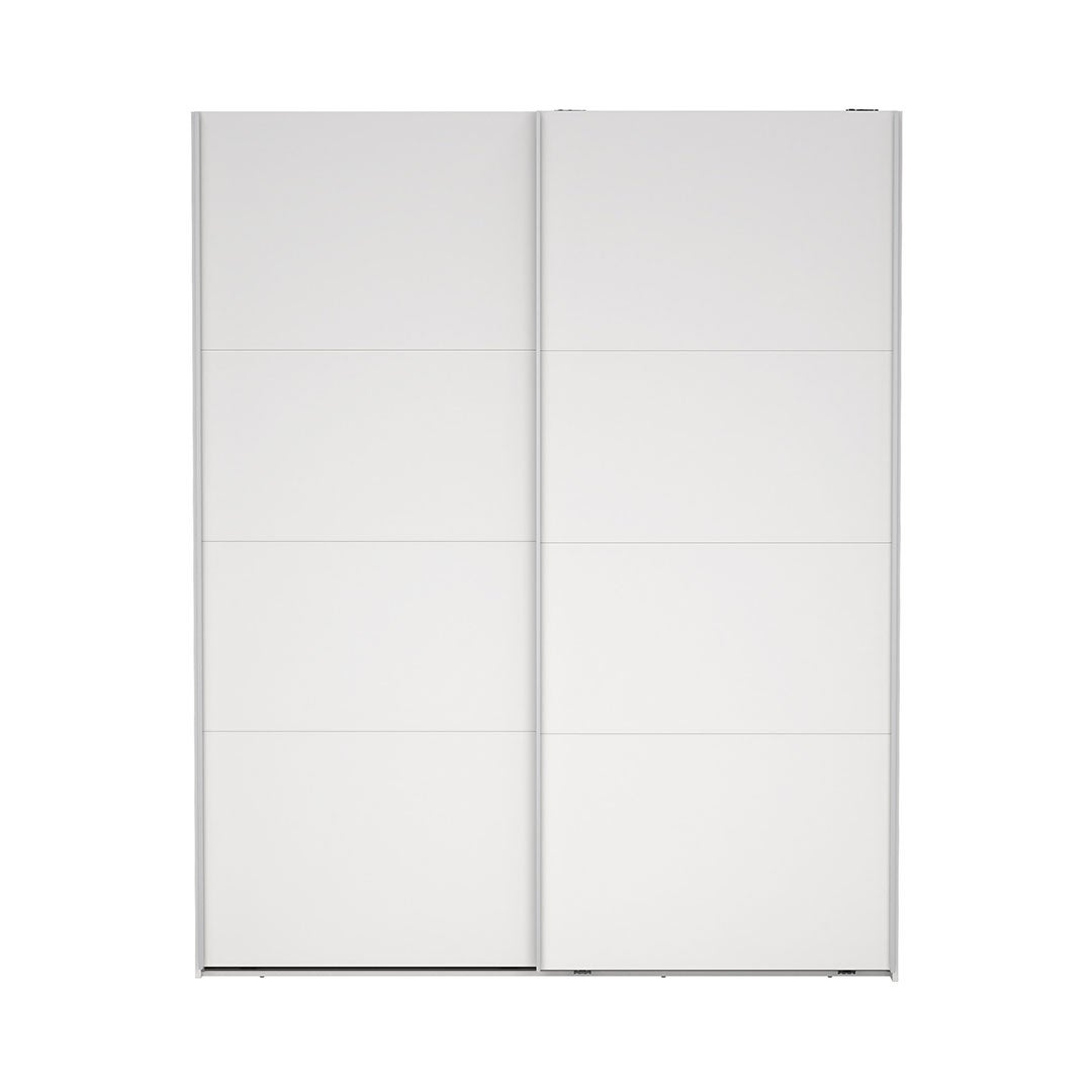 Catania szafa 221x179x65cm, 2 drzwi przesuwne biały.