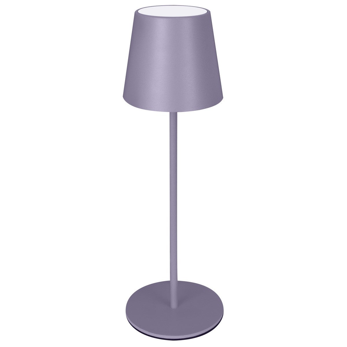 Akumulatorowa Lampa Stołowa Agata 3, Metal, Fiolet, Majestic