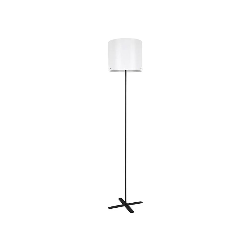 Lampa podłogowa stojąca Izander czarno-biała 1xE27x40W wym: 149 x 34 x 30 cm metal Rabalux