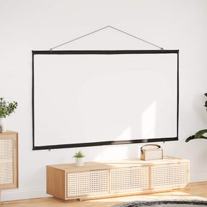 Écran De Projection Mural Fixe 60 Pouces - Gain 2,5 Pour Vidéoprojecteur 4K/8K - Idéal Pour Home Cinéma