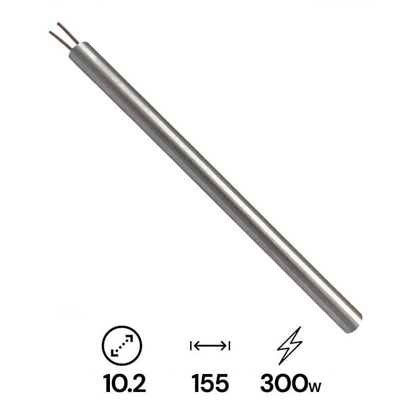 NTE 300WF010 Resistenza A Filo 300W 10 Ohm – Smaltata Vetroso Per Elettronica