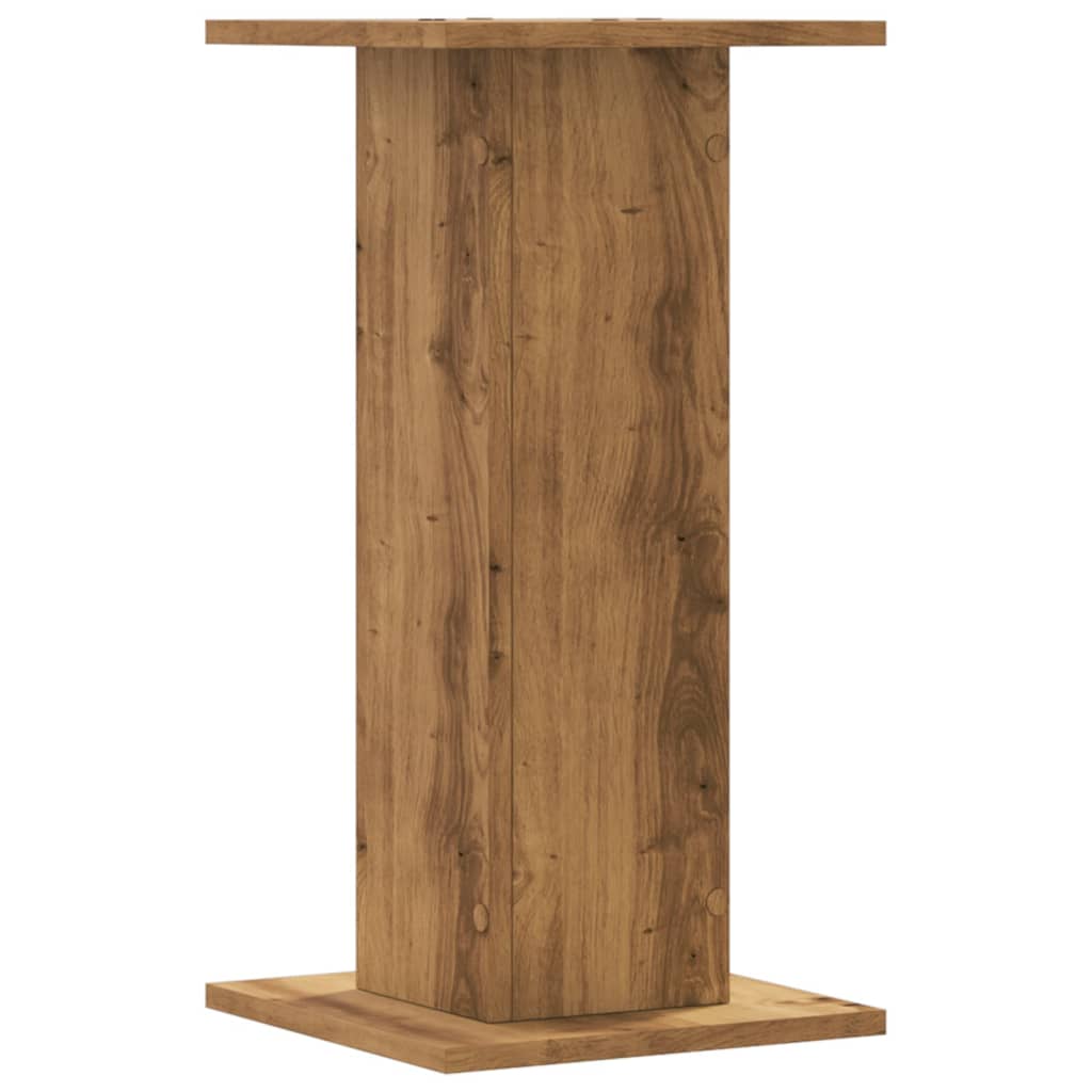 Maison Exclusive - Supports pour plantes 2 pcs chêne artisanal bois d'ingénierie - 5