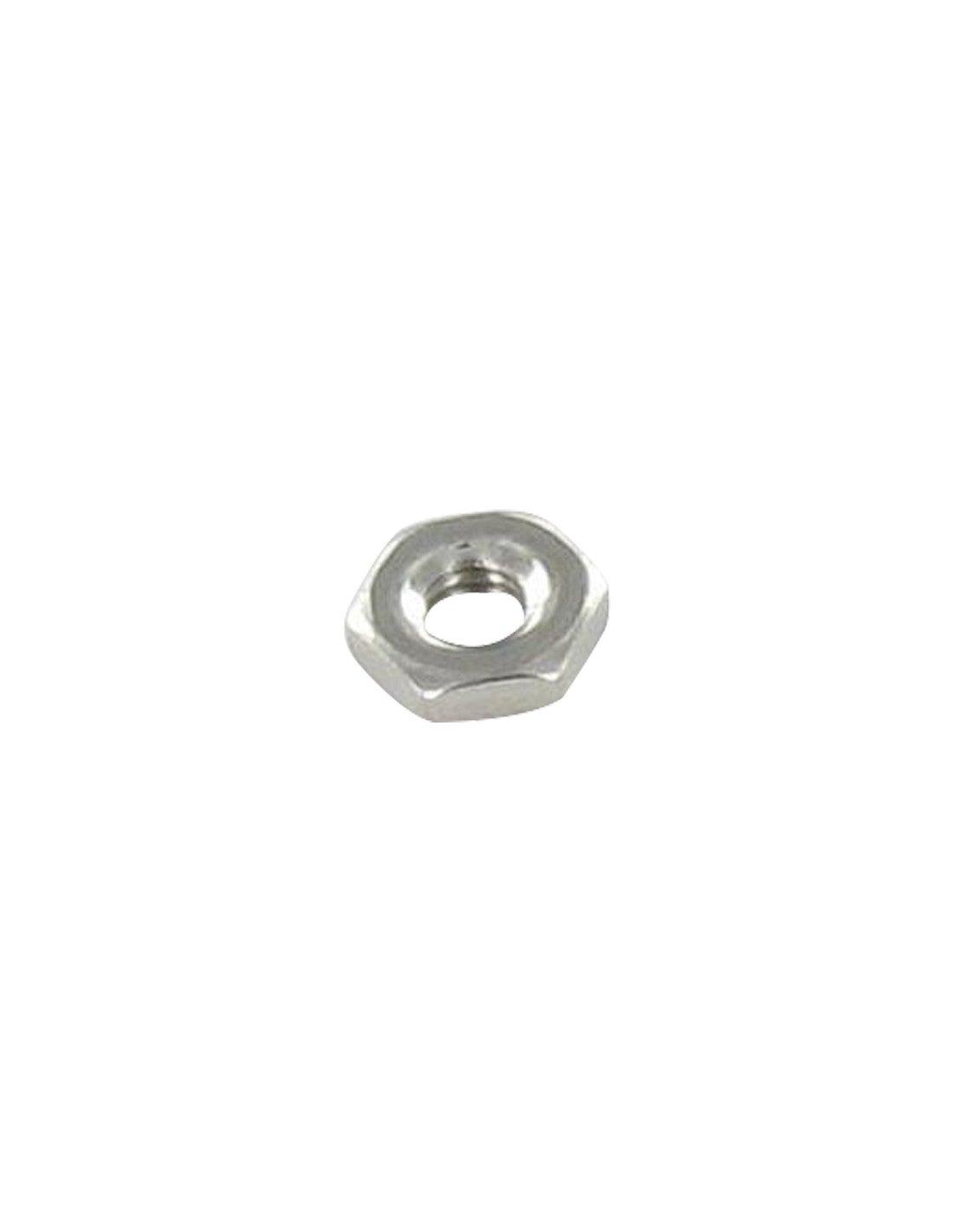 Écrou M16x1.5 Métal Plaqué Nickel – Neuf, épaisseur Fine 2.8mm, Pour Bricolage Ou Mécanique | Écrou Fin M16 Filetage 1.5 Nickelé Neuf