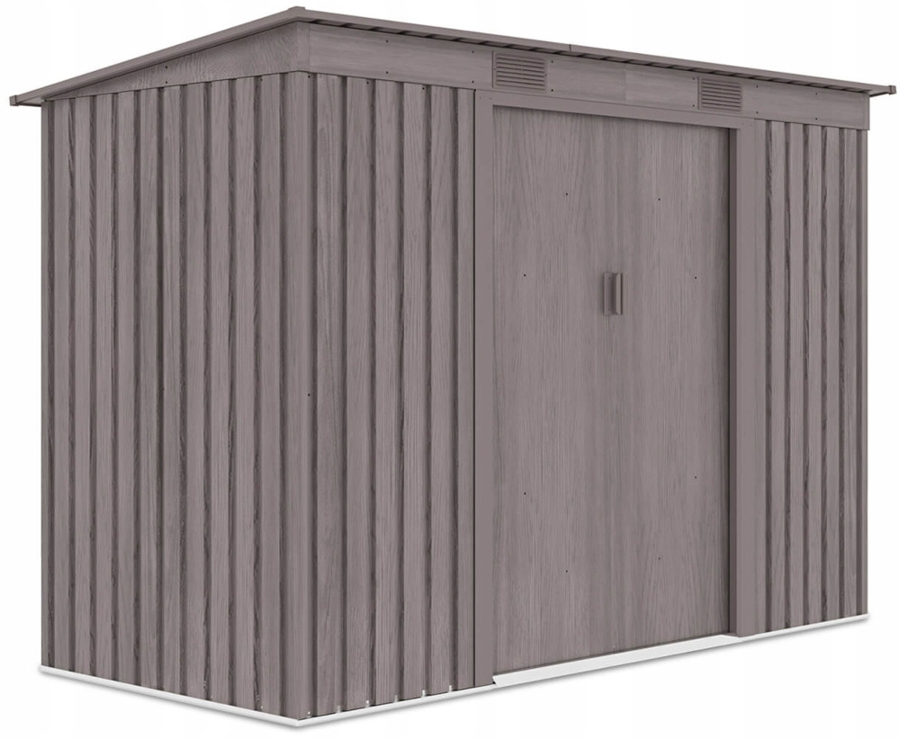 Domek Ogrodowy Narzędziowy na Narzędzia Szopa OREGON 261x121cm Metalowy 1 szt