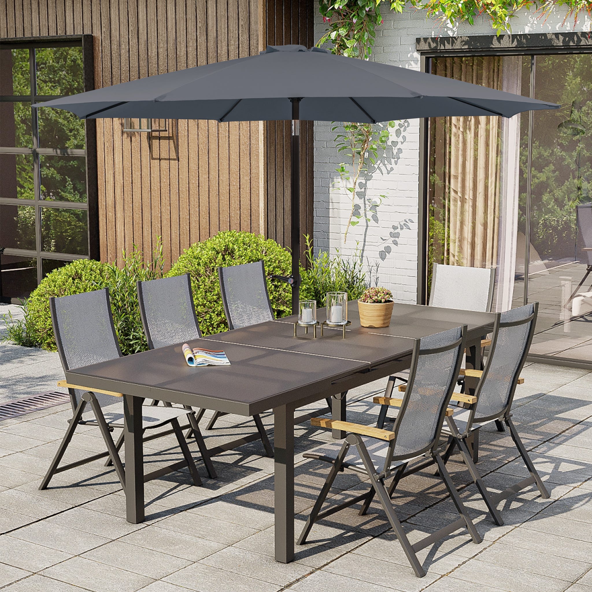 COSTWAY Ombrellone Da Spiaggia 300 Cm, Ombrello Tiki Di Paglia Con 8 Stecche In Metallo E Inclinazione Regolabile Protezione Uv Per Spiaggia Cortile Piscina Giardino Hotel 70309941 COSTWAY Ombrellone Da Spiaggia 300 Cm, Ombrello Tiki Di Paglia Con 8 Stecche In Metallo E Inclinazione Regolabile Protezione Uv Per Spiaggia Cortile Piscina Giardino Hotel 70309941