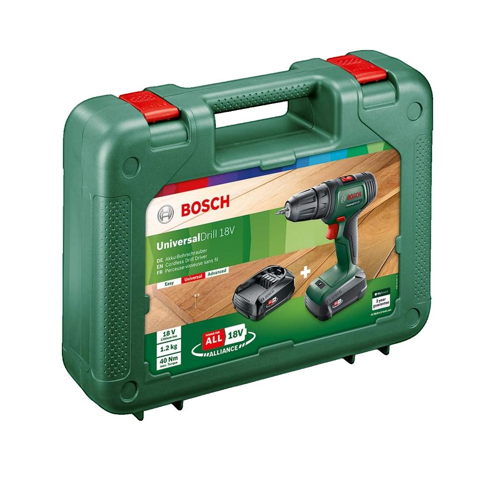 Wiertarko-wkrętarka Bosch UniversalDrill 18 V bezprzewodowa 40 Nm - 2
