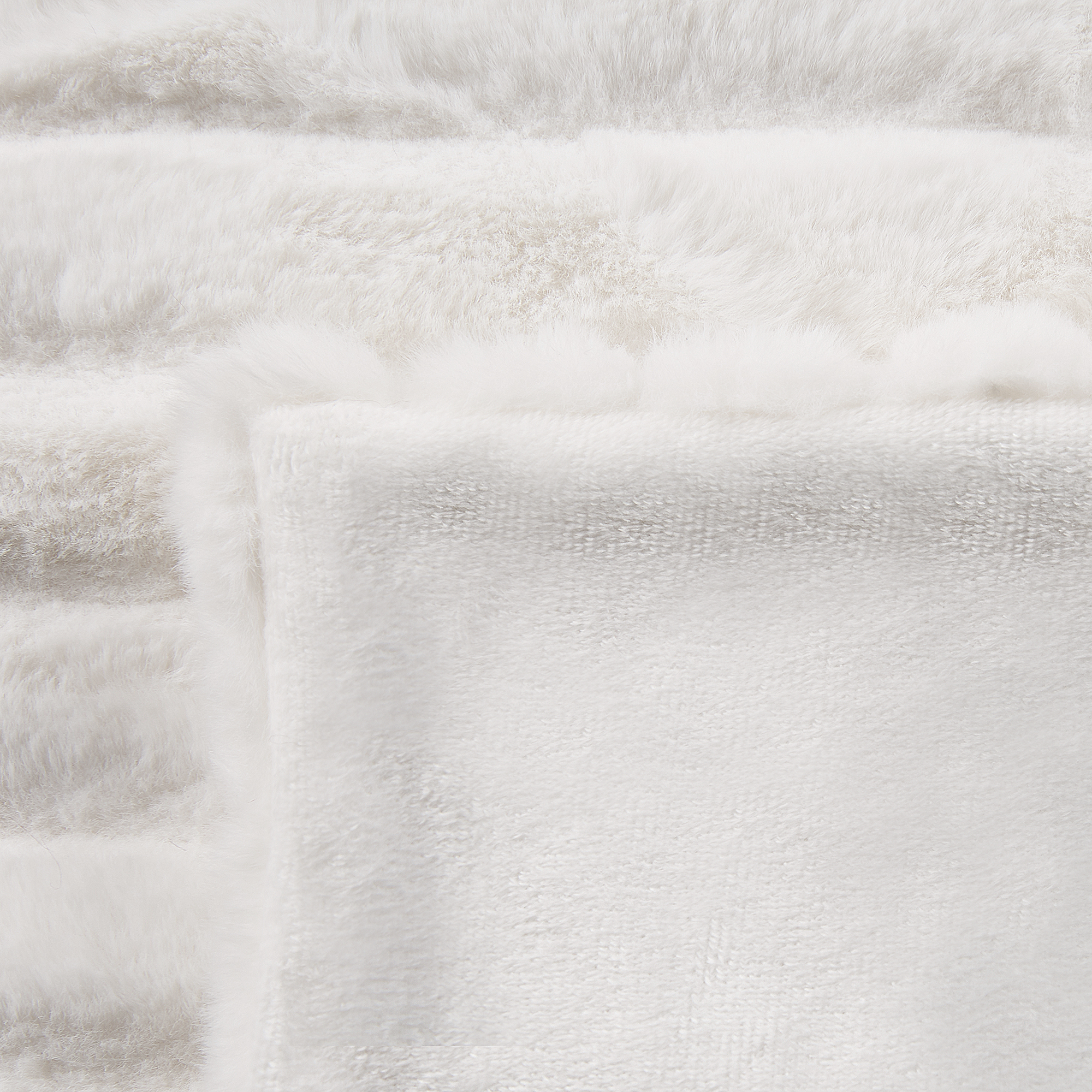 Coperta ABTEH 150 x 200 cm Bianco - 6