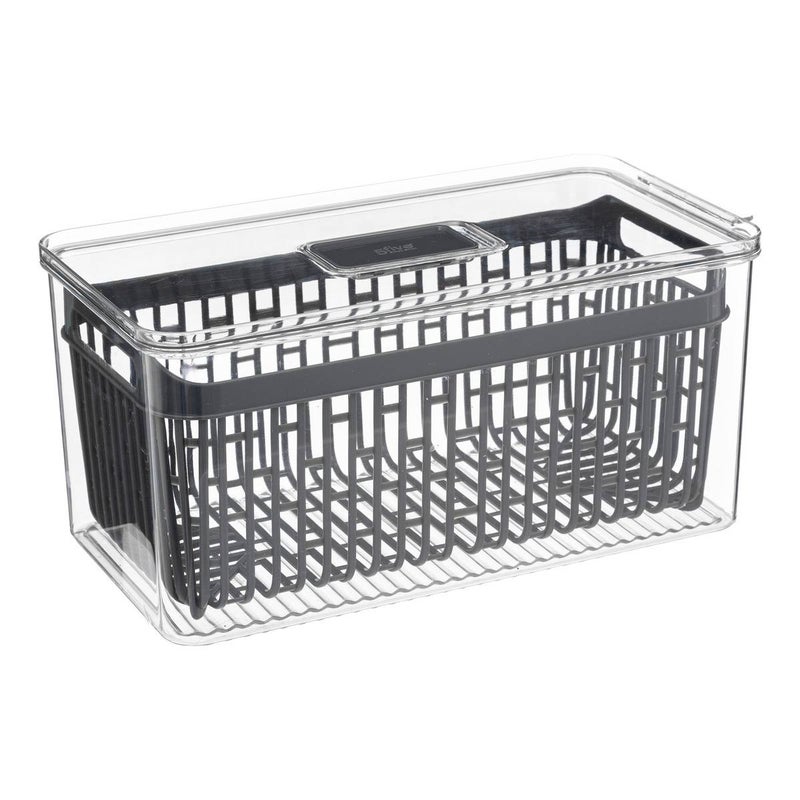 Organizer do lodówki z koszykiem Tidy 32x16 cm