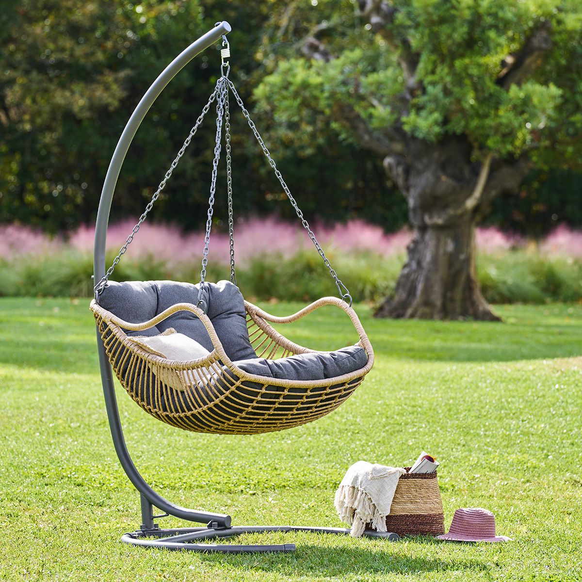 Fauteuil œuf suspendu 