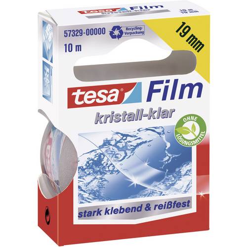 Tesa Dérouleur de bureau tesafilm transparent avec rouleau de film