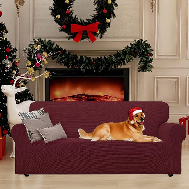 Copridivano elasticizzato 180-240 cm, posti con braccioli, super