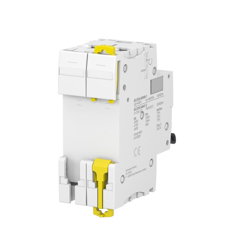 Disjoncteur 25 A - Acti9 - iC60N - 2P - Courbe D - 3