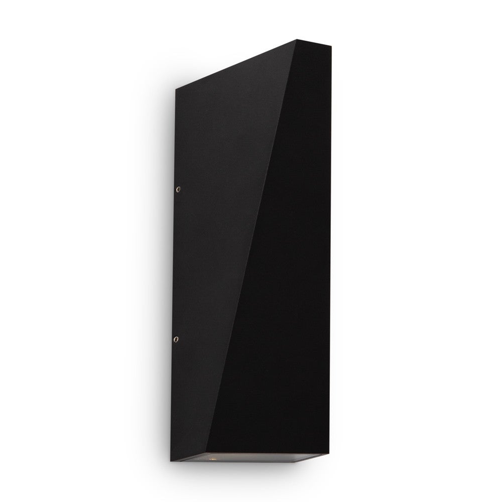 Kinkiet zewnętrzny TIMES SQUARE LED 6W Ciepła biel 100lm czarny wym: 20x9x9 cm IP54 Maytoni