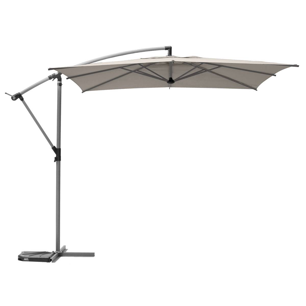 Parasol déporté carré 