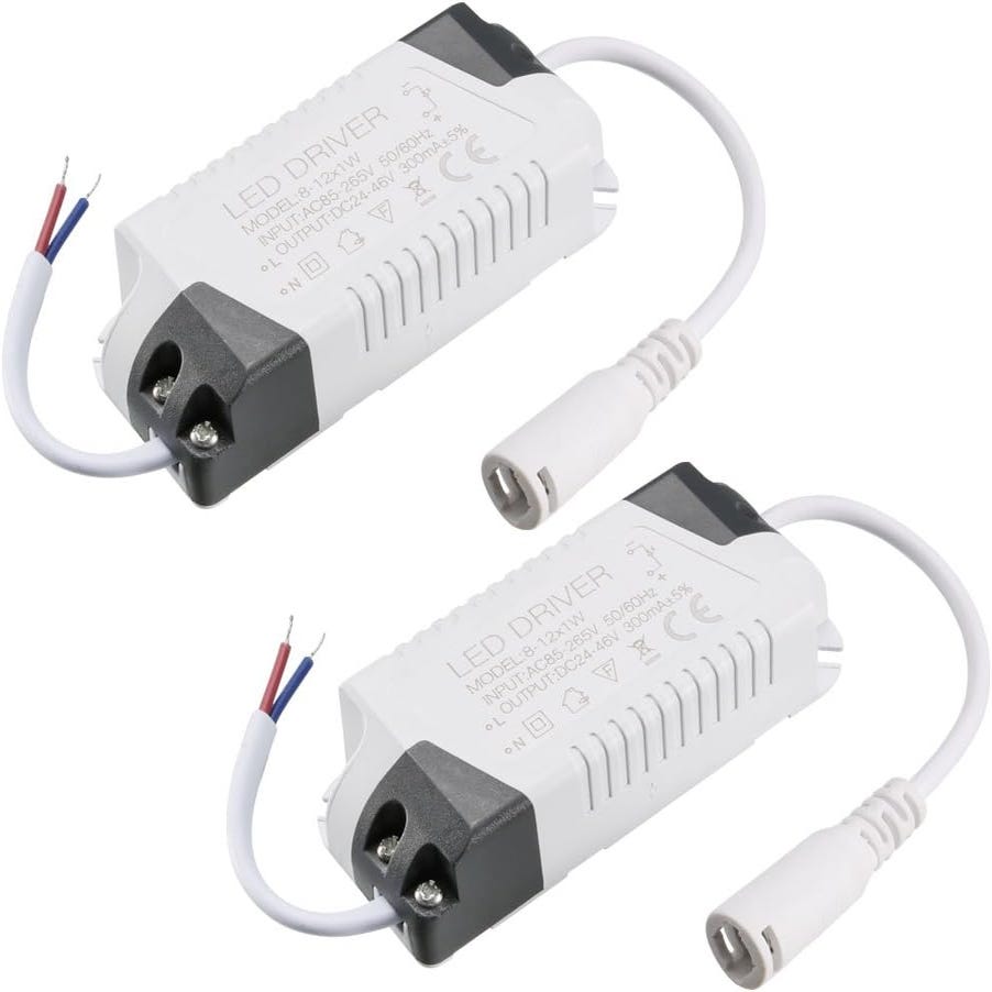 Flexi Point 1 Blanc - Lot De 2 Feux Remorque Avec Câble DC 0,5m Et Connecteur - Réf. 31-6509-027 - Dimensions 43x65x24mm
