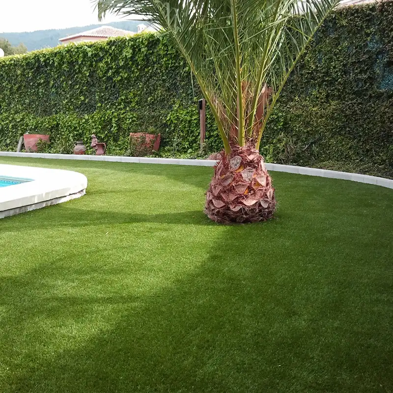 Arquiservi® - Relva Artificial Forever Ultra 20mm Rolo 1x1m (1m²) Densidade Premium Realista Fácil Instalação Jardins e Terraços - 8
