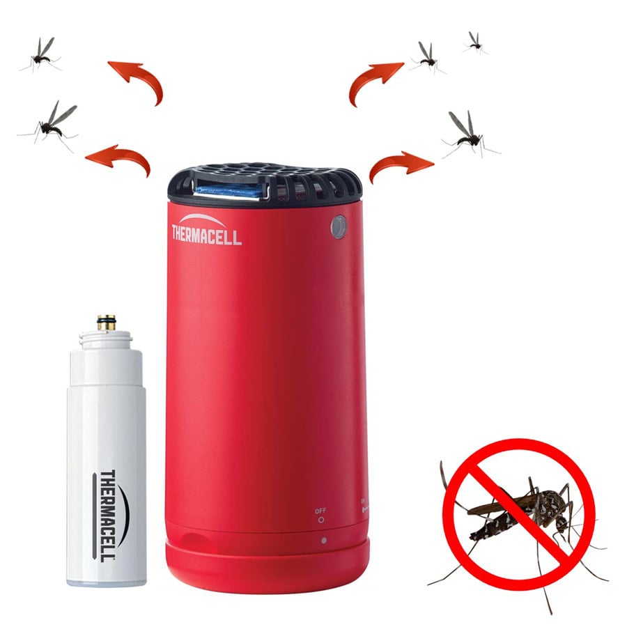 Diffuseur anti moustique Rouge Thermacell Leroy Merlin