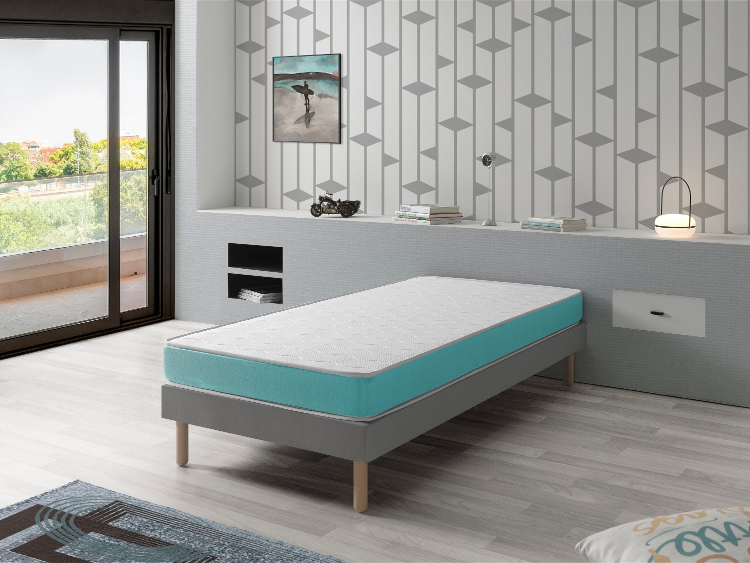 Matelas en mousse DREAMDI EKOZEN 80x160 cm - 3