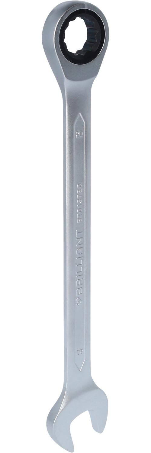 Klucz grzechotkowy pierścieniowy BRILLIANT TOOLS 20 mm - BT013720