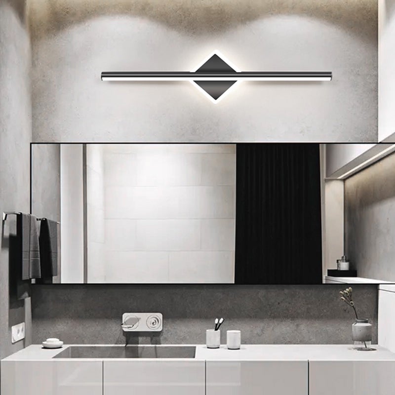 Lampa Lustro do Toaletki z Oświetleniem 40cm - Ścienne Oświetlenie LED do Makijażu 10W, Kinkiet - Lampa Lustrzana do Łazienki, Białe Światło