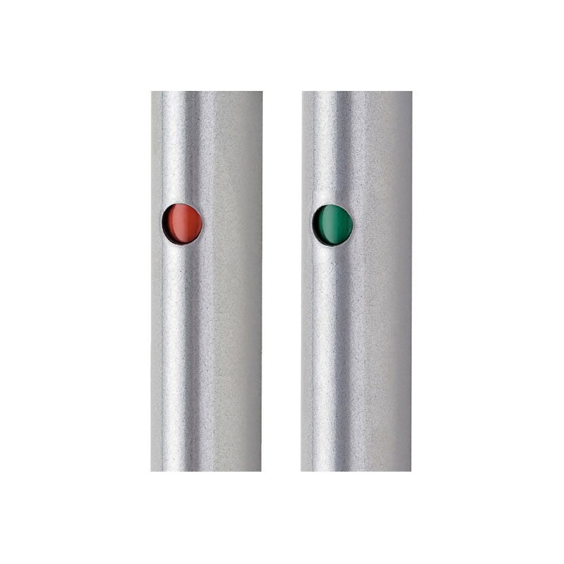 Crémone à béquille véolis - Décor : Gris aluminium - Pour porte de hauteur maxi : 2500 mm - VACHETTE - 4