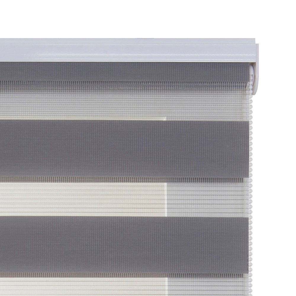 Estores Dia e Noite estore de rolo com tecido duplo Prata 90X160 - 3