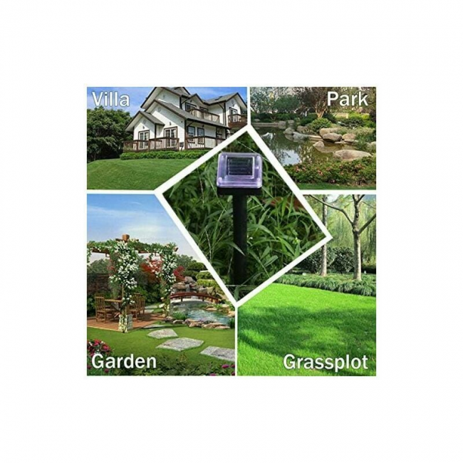 Lot De 4 Répulsifs Taupe Solaire Ultrason - Anti-Taupes, Campagnols Et Serpents Pour Jardin