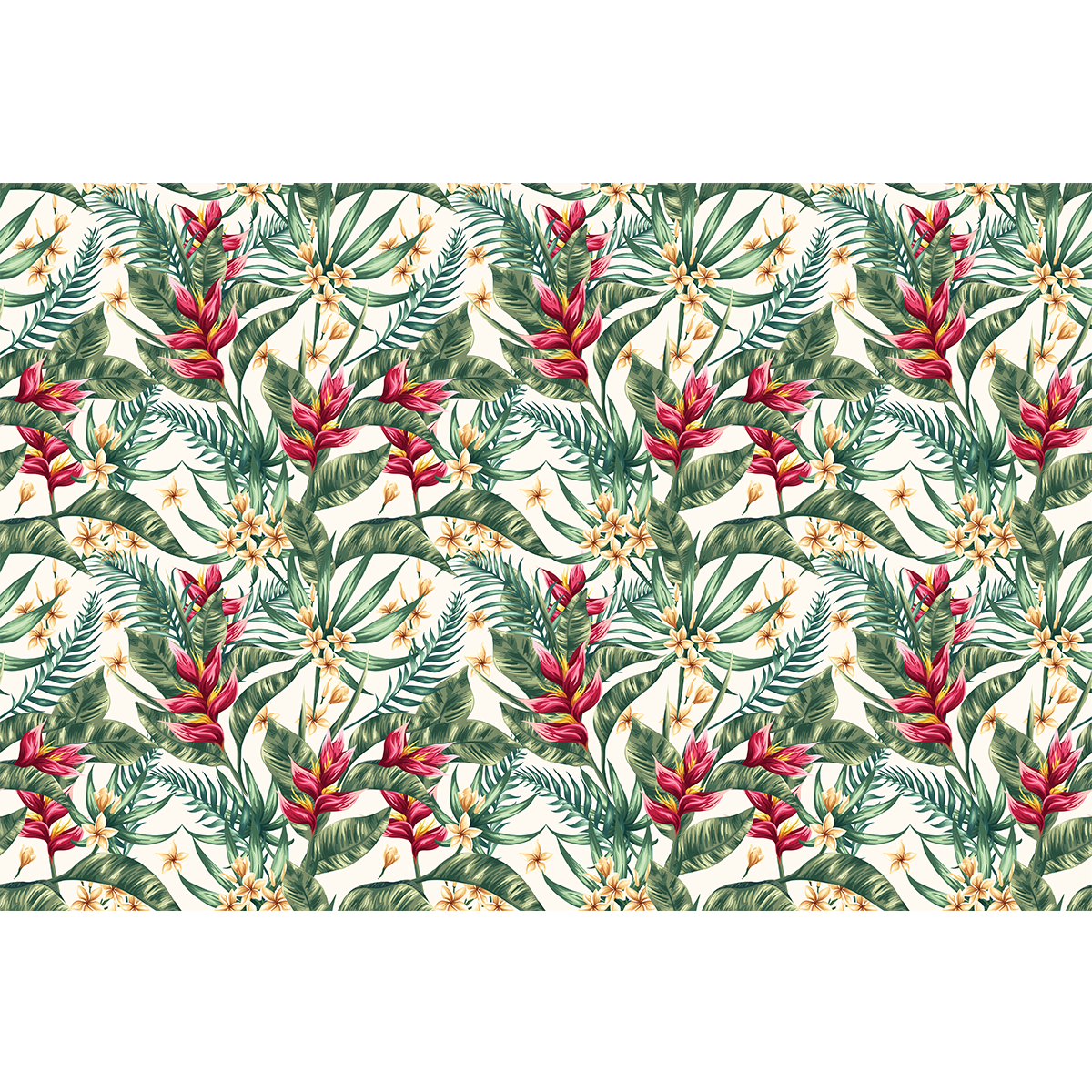 Adesivo mobili tropicale soacha - Sticker adesivo - adesivi murali - 60x90cm - 2