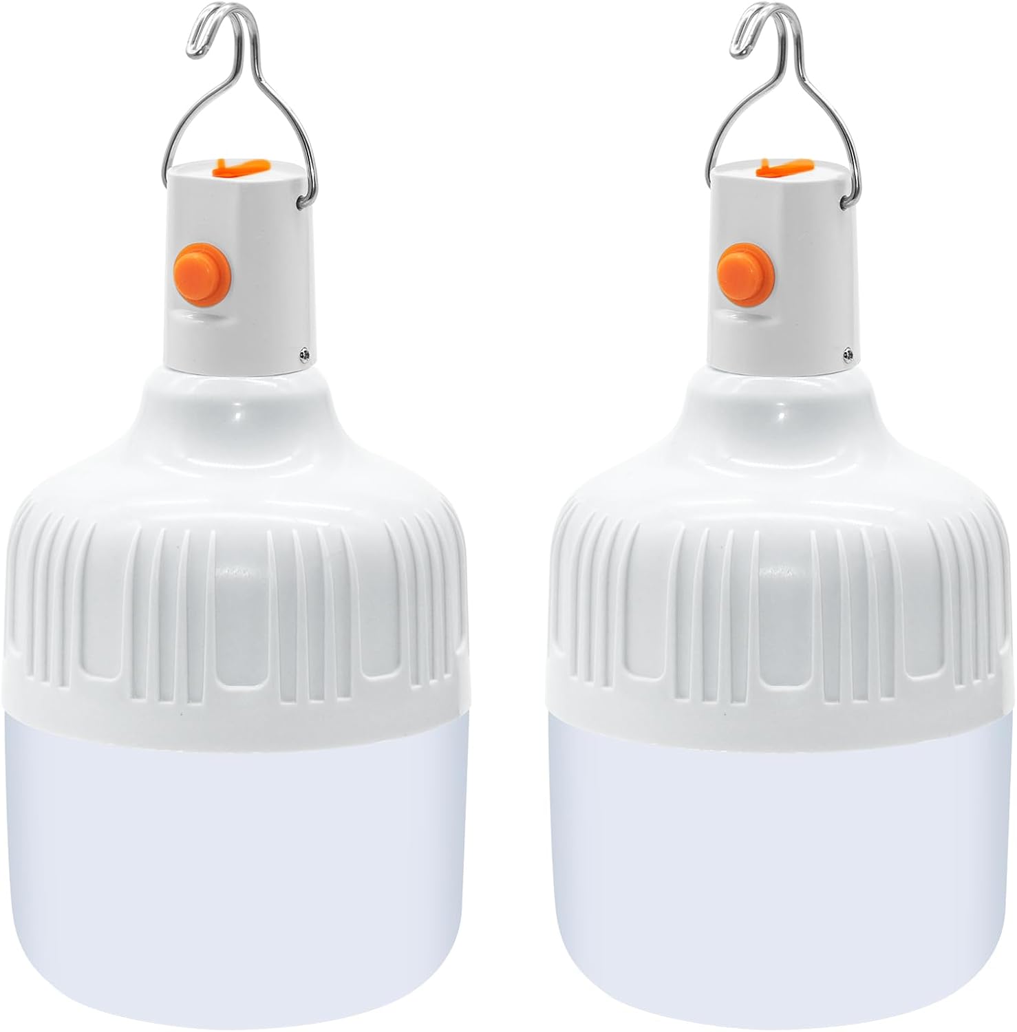 MODOAO - Lampe LED Camping Super Lumineuse 60W Rechargeable USB - Lanterne Tente Avec Crochet