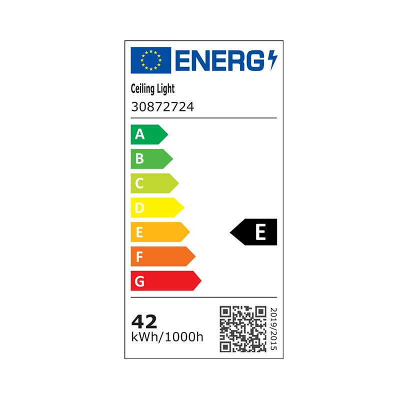 GOECO Plafonnier LED pour Chambre 42W, Éclairage Moderne Rond 4000lm, Parfait pour Chambre, Salon, Cuisine - Dia 40cm (Blanc), Lumière Blanche - 10