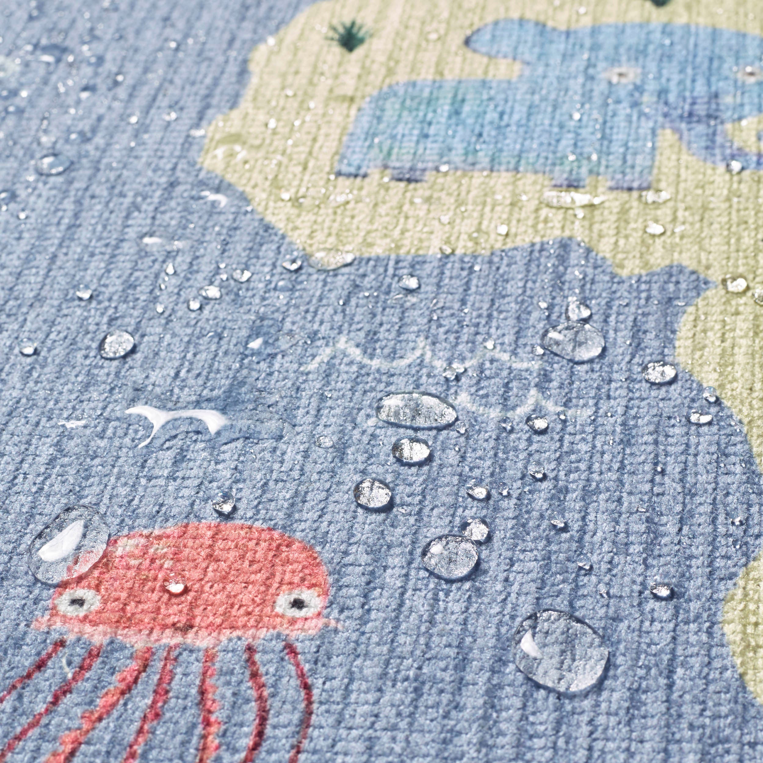 TAPPETO IDROREPELLENTE MAPPA 120X170CM - 2