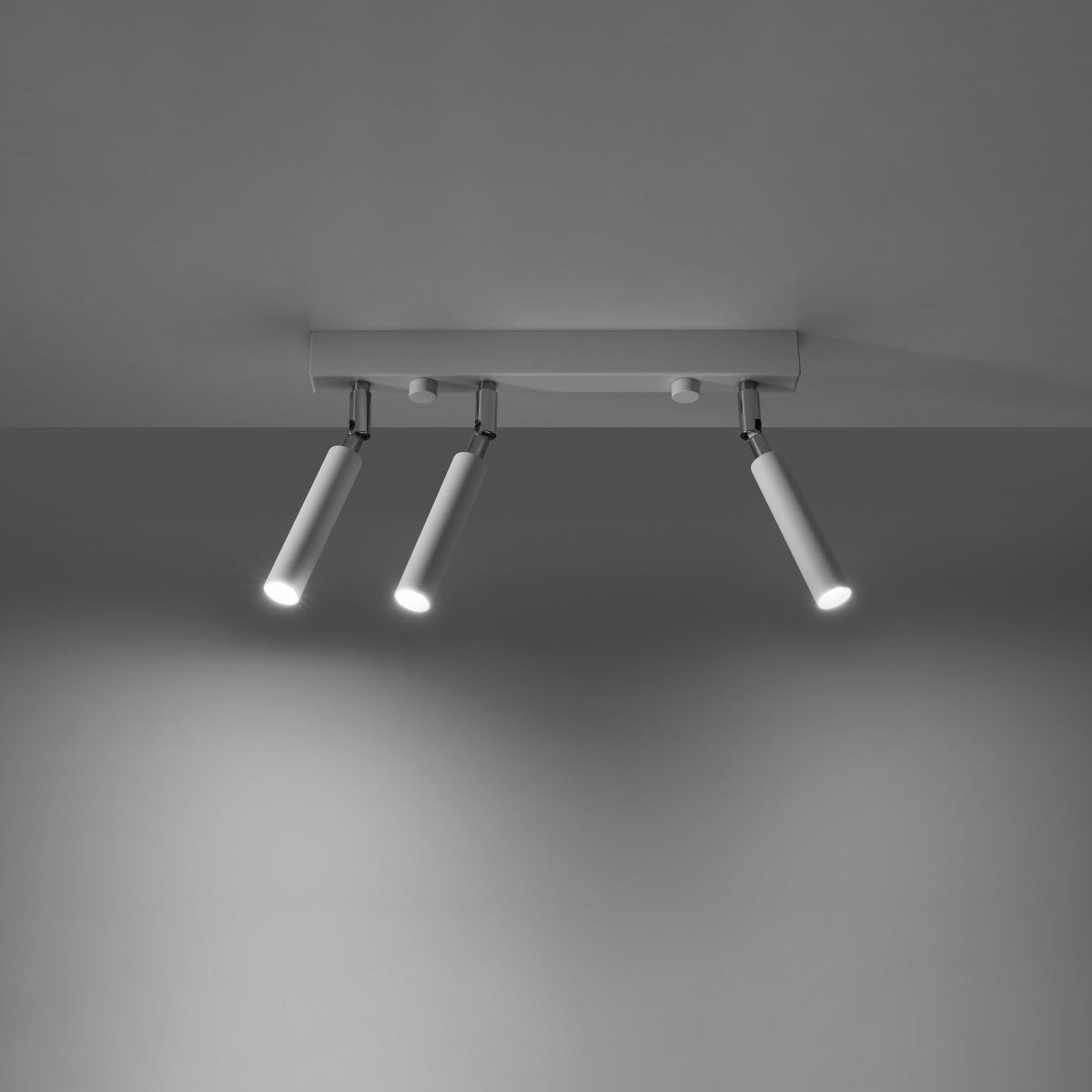 Plafon ASTIX 3 biały LED 3000K - 35x3x20cm Sollux