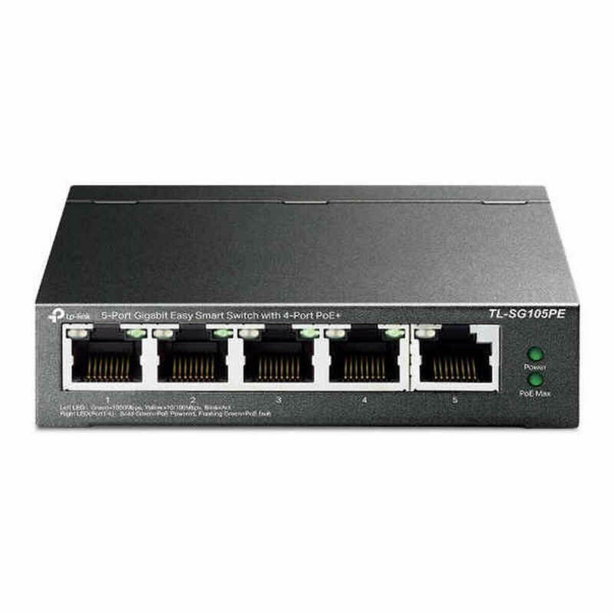 Tp-Link Switch 5 Puertos Tl-Sg105pe Easy Smart 10/100/1000 4 Puertos Poe - Imagen 3