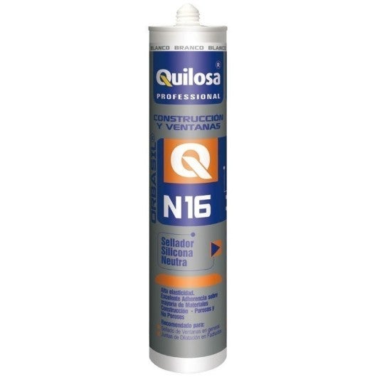 Mastic silicone neutre Label SNJF - Translucide - Construction et scellement des menuiseries - N 16 - QUILOSA - 4