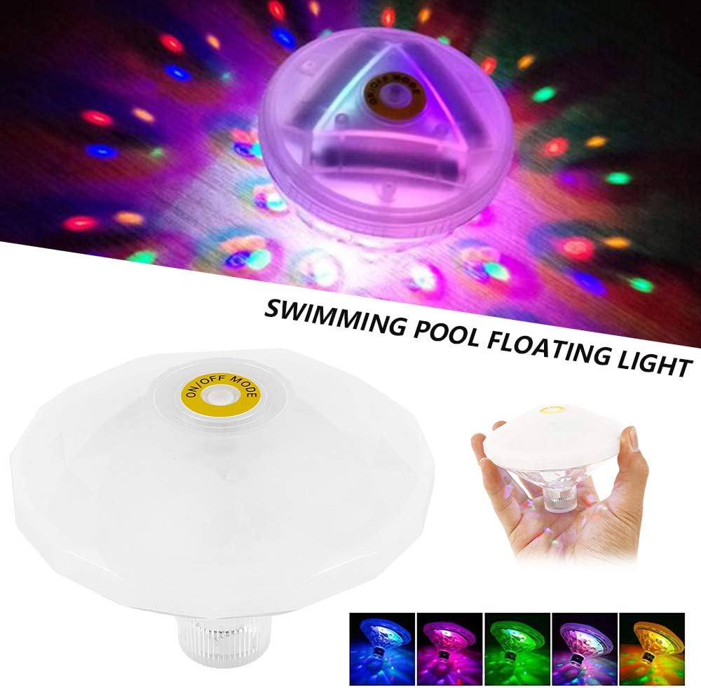 Lumière LED diamant submersible, lumière de bain Disco, IP68, lumière sous-marine, 7 Modes, lumière Submersible pour salle de bain Spa - 2