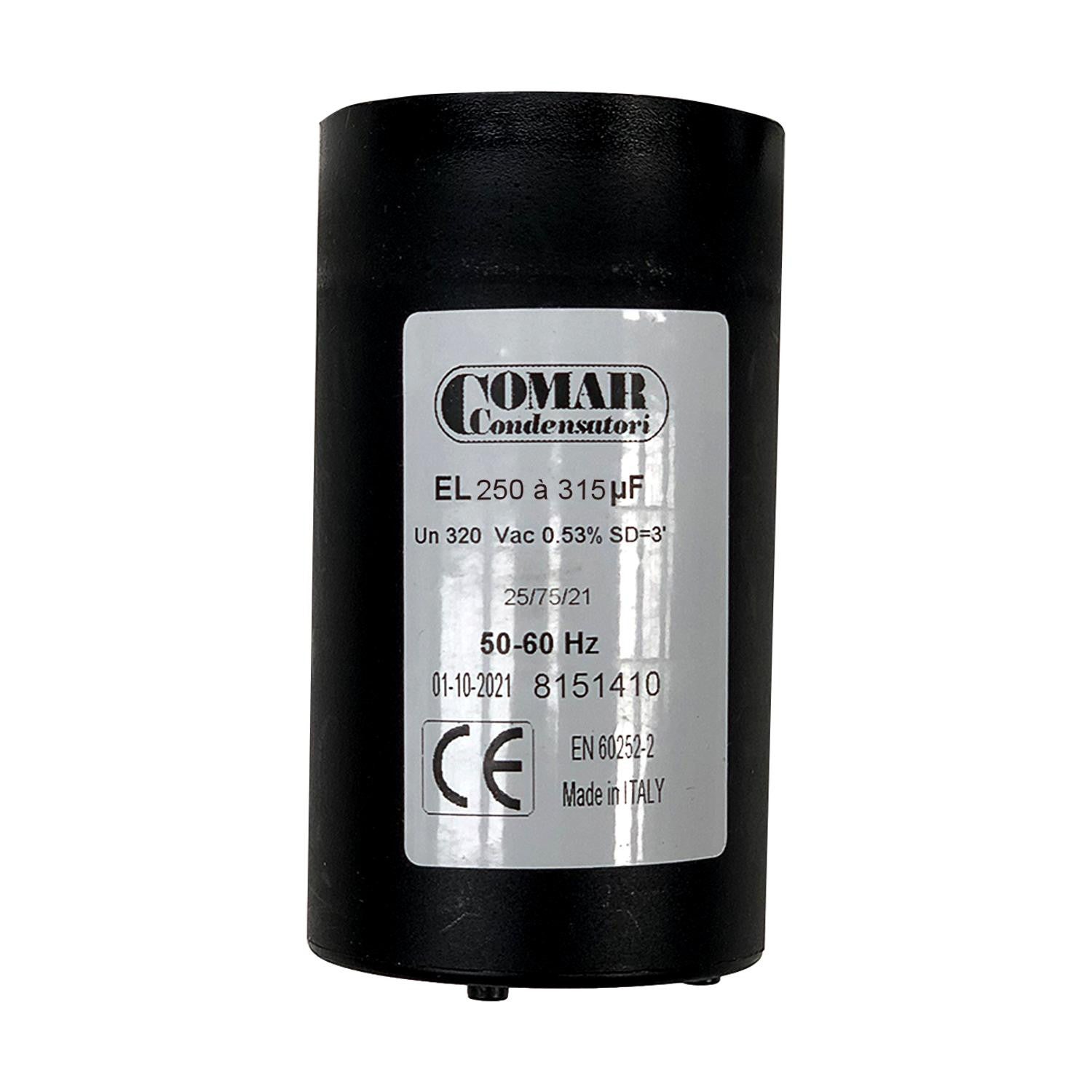 Condensateur De Démarrage 250uf à 315uf 250v à Cosses Faston Pour — free download