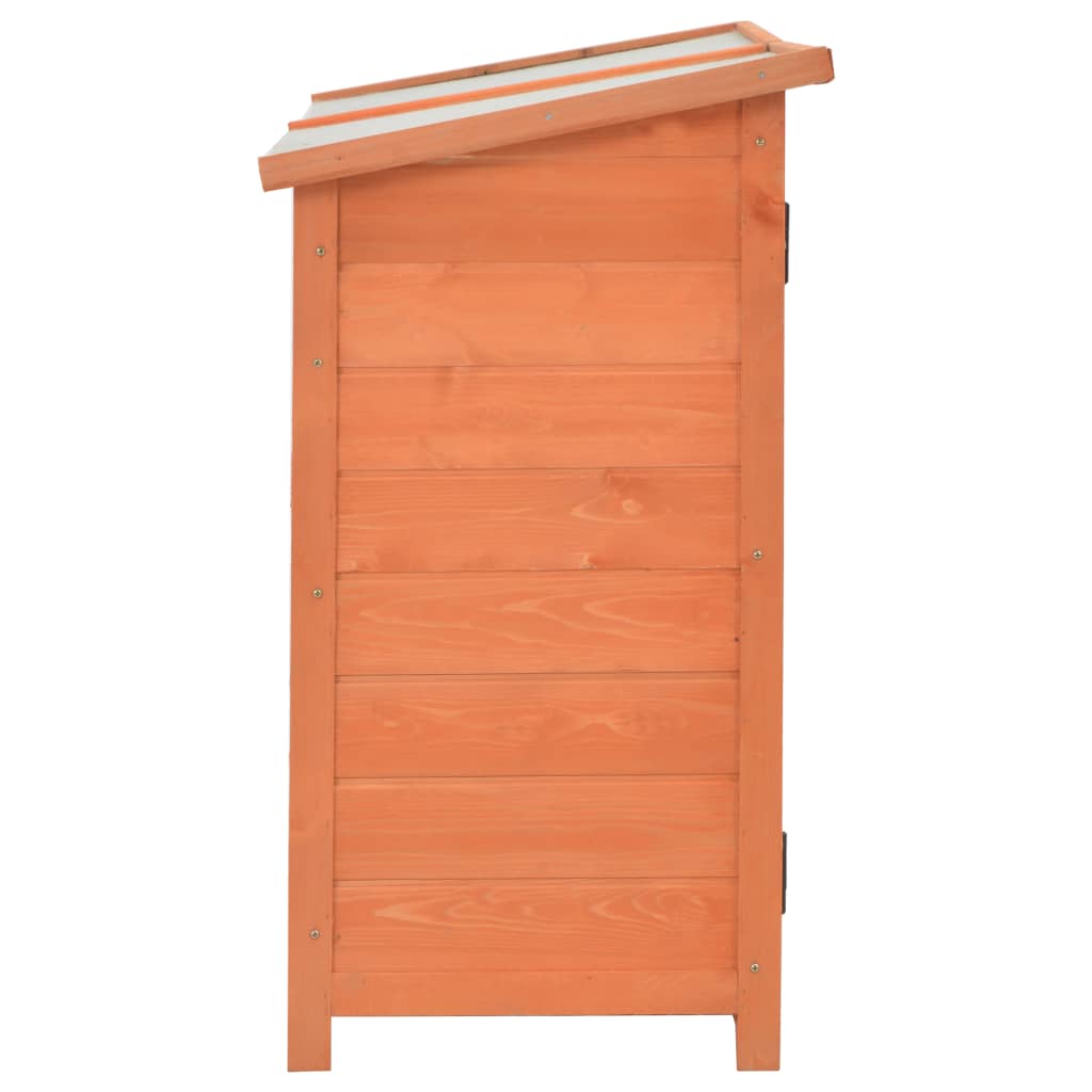 Abri de stockage de jardin 120x50x91 Bois - 7
