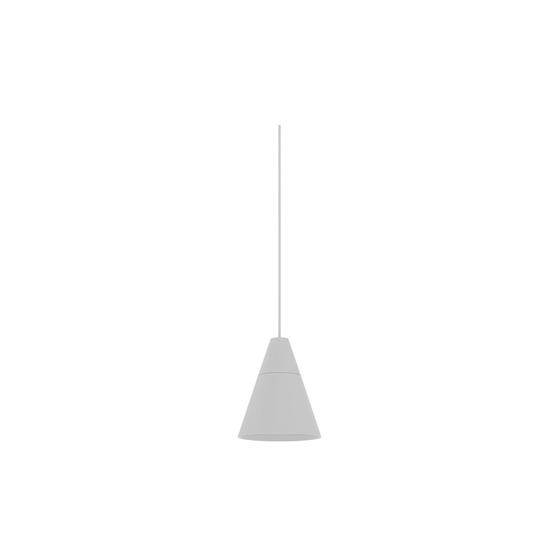Beneito & Faure Zoe Space 8 LED pandantiv, spot 38°, comutator, temperatura de culoare 2700K/3200K/4000K, finisaj elegant alb mat, lampă de designer