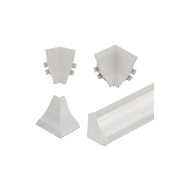 Embouts et raccords rauwalon compact line - Décor : Gris aluminium - REHAU