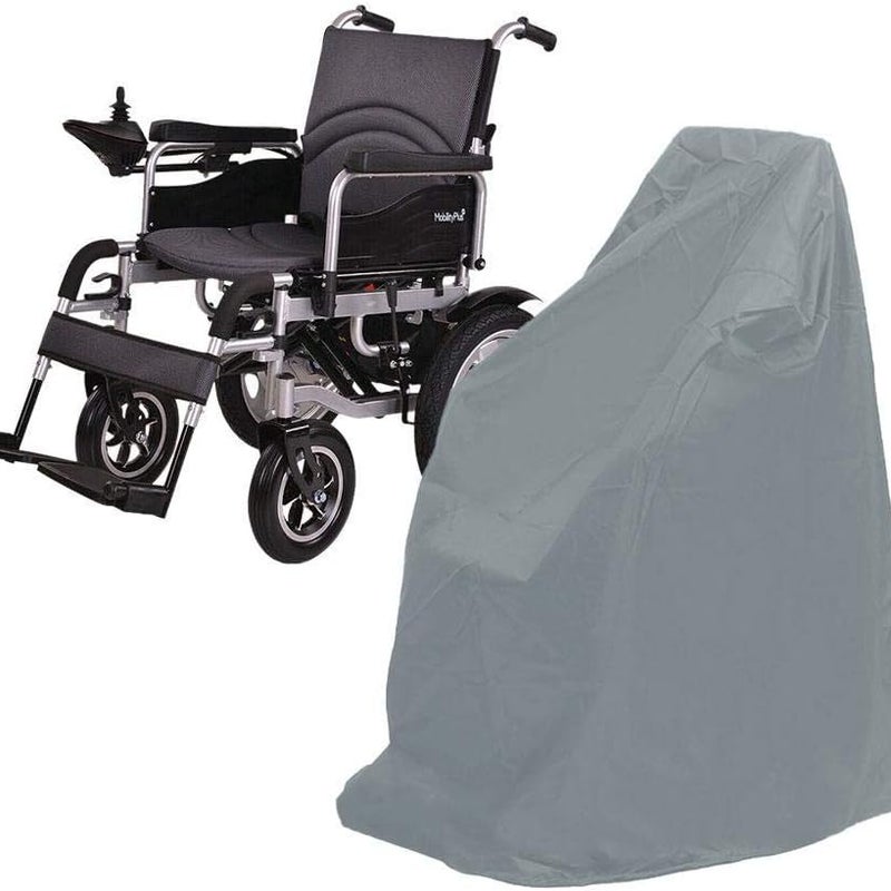 Pokrowiec na wózek inwalidzki, wodoodporny pokrowiec na wózek inwalidzki, osłona przeciwkurzowa do wózków inwalidzkich elektrycznych, chodzików lub w