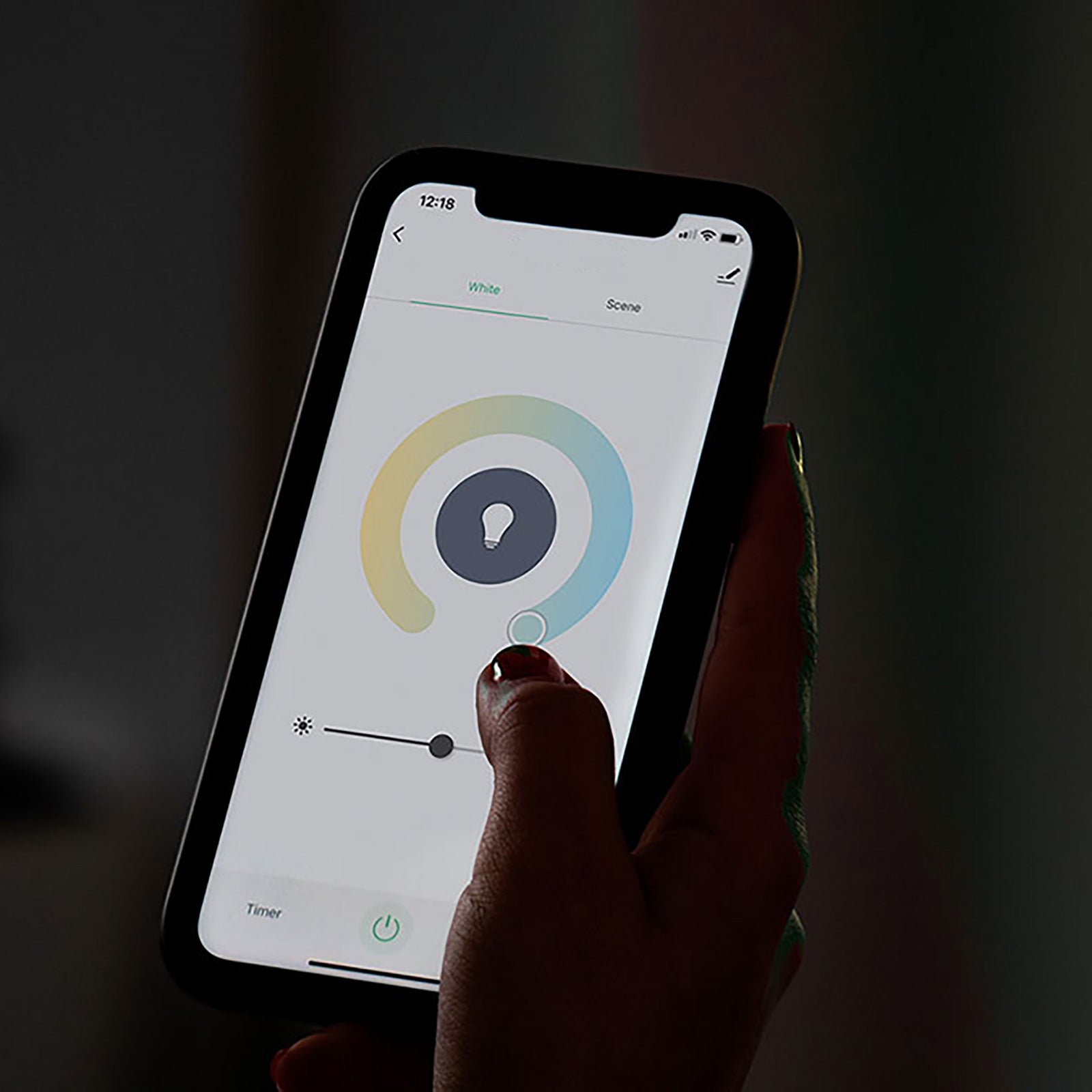 WT1 Contrôleur LED intelligent WiFi pour bandes de projecteurs Unité de commande WiFi Dimmer 2,4 G CCT 2 CH 12-24 V Commande vocale Google Alexa - 5