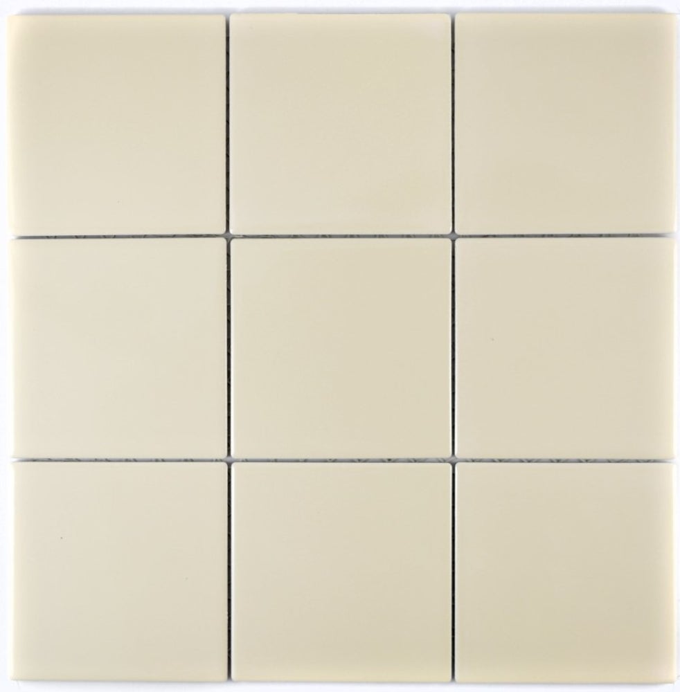 Mosaïque Murale En Céramique Effet Bâtonnet – Cobalt Brillant – Modèle Stäbchenoptik (tapiscollé 30x30cm)