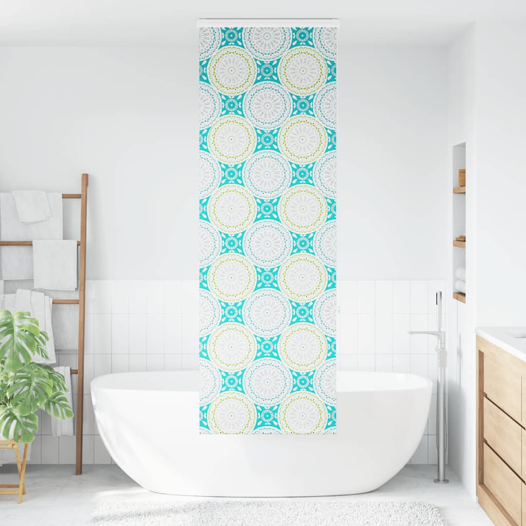 Roleta prysznicowa kasetowa 70x240cm szerokość tkaniny 66cm