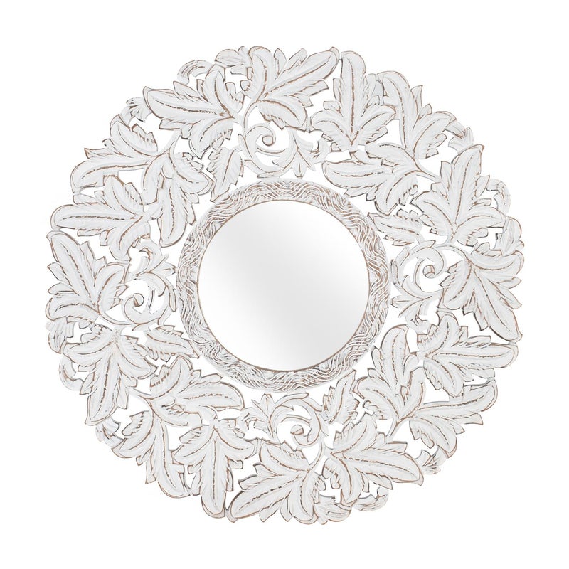 Miroir Rond Sculpté à la main o średnicy 120 cm