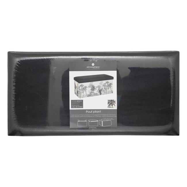 Coffre De Rangement Pliable DuneDesign - 6 Tiroirs - 76x38x38 Cm - Banc 2 Places - Marron Foncé Coffre De Rangement Pliable DuneDesign - 6 Tiroirs - 76x38x38 Cm - Banc 2 Places - Marron Foncé