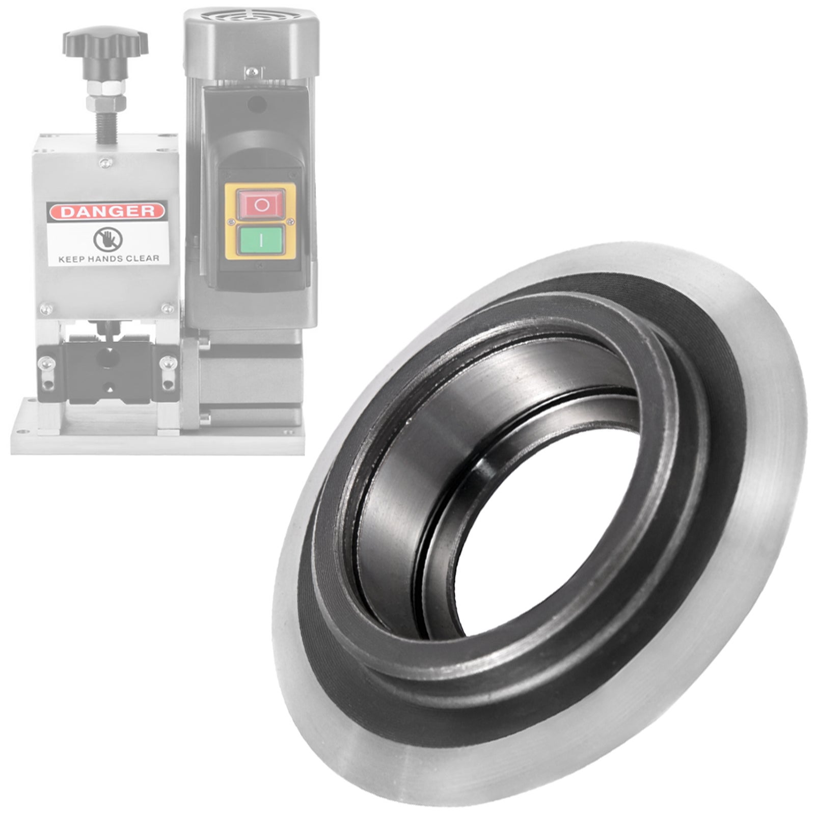 4 Lames Pour Machine a Denuder,VEVOR Ensemble de Lames De Rechange,Lame de decoupage,Facile a Utiliser,Usinage de Precision,avec 1 Coupe-fil,Pou - 6