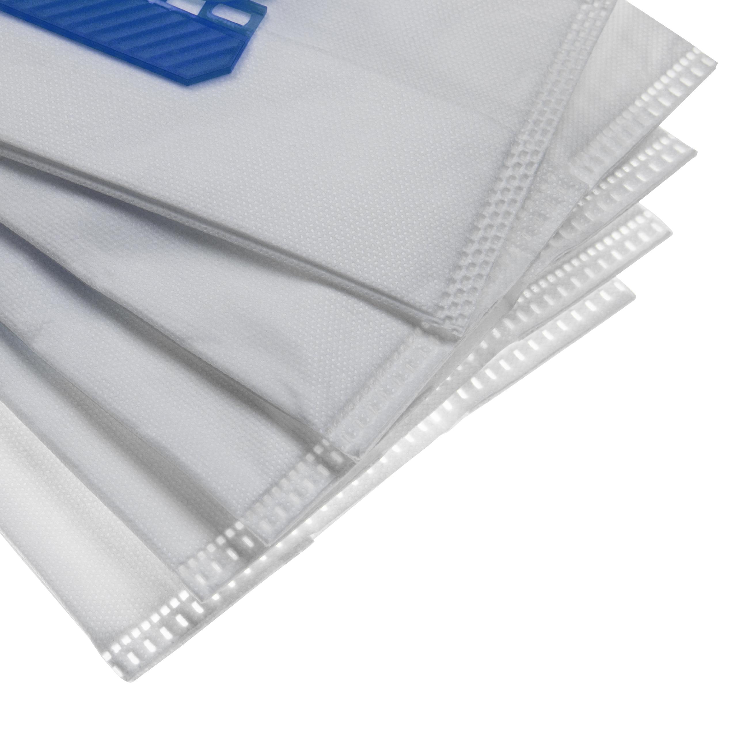 vhbw 20x Sacs compatible avec Electrolux Oxy 3 Clean ZO 6320 - ZO 6360 aspirateur - microfibres non tissées, 17,1cm x 27,8cm blanc - 2